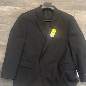 Stafford Elegant Black Men's Suit Jacket